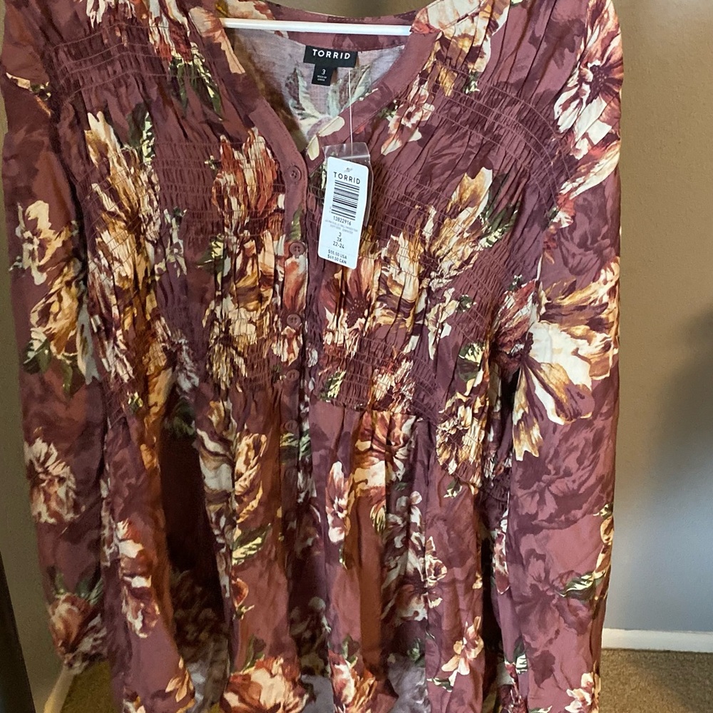 Brand new never worn blouse with tags